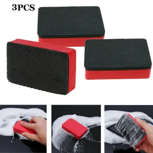 3x Car Cleaning Tool Magic Clay Bar Pad Sponge Block Detailing Wash Clean Eraser